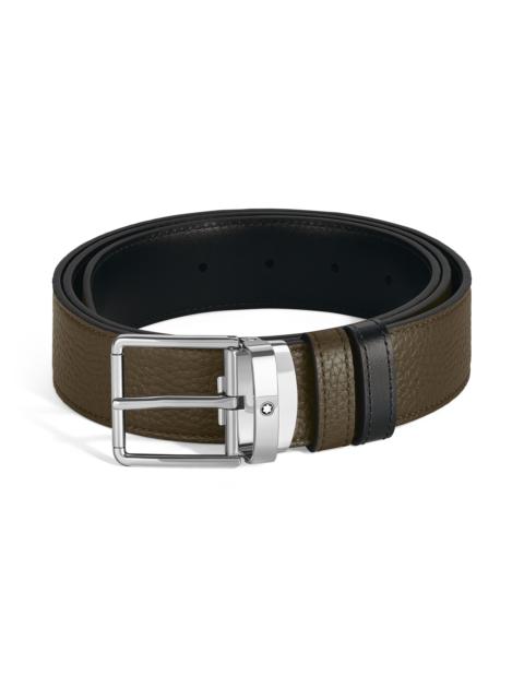 Montblanc EVERYDAY 35 MM REVERSIBLE BELT IN GRAIN LEATHER