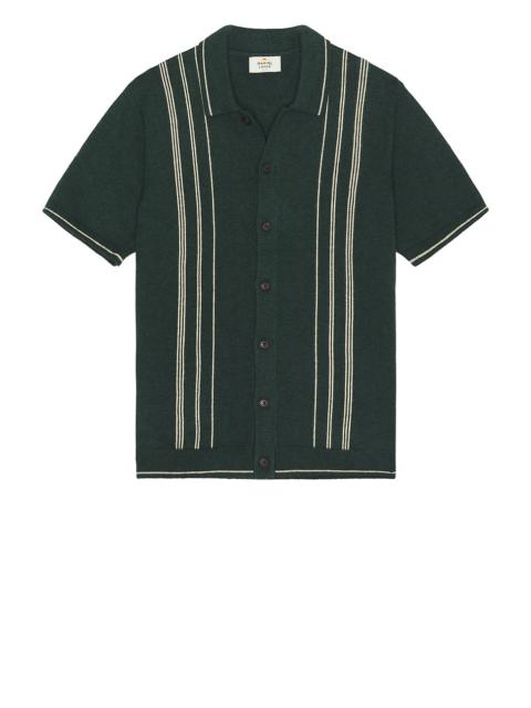 Marine Layer Varsity Sweater Button Down