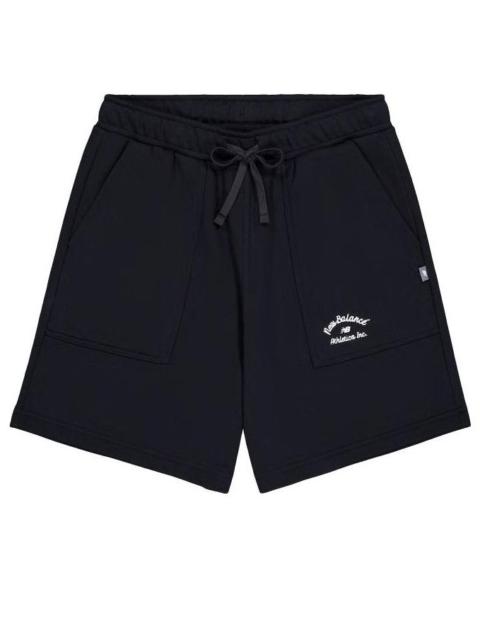 New Balance New Balance NBX Retro Knit Shorts 'Black' AMS42325-BK