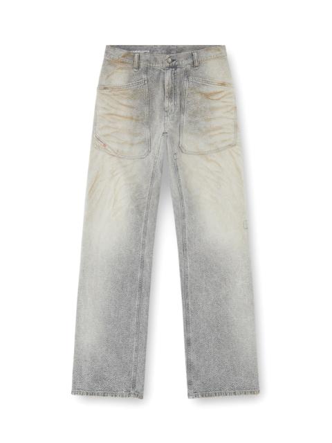 Diesel RELAXED JEANS REGULAR WAIST D-ZETA