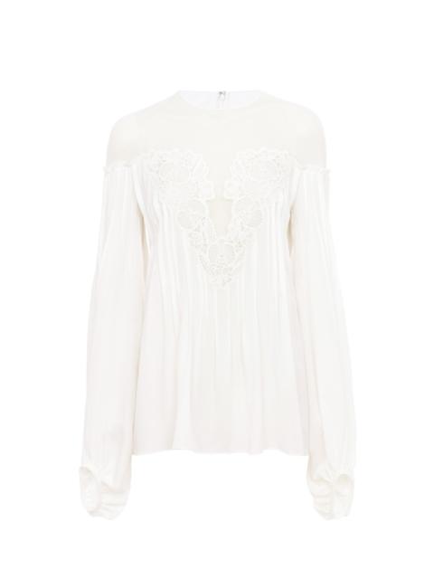 Chloé EMBELLISHED BLOUSE