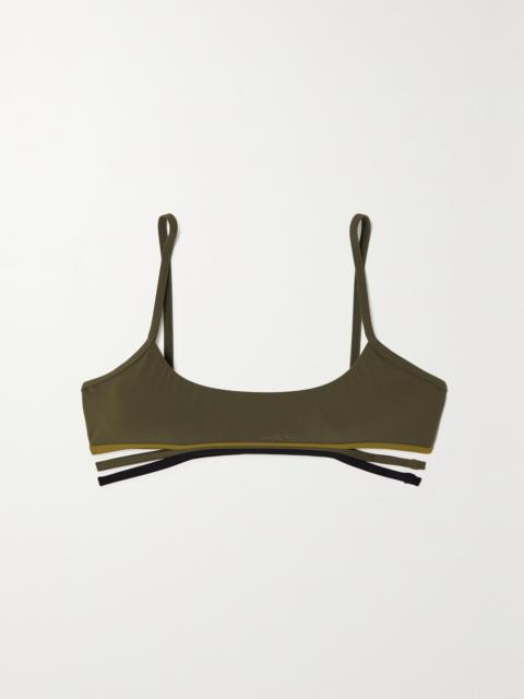 CHRISTOPHER ESBER Cutout Bikini Top