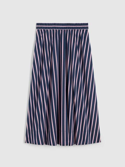 Madewell Midi Circle Skirt in Poplin