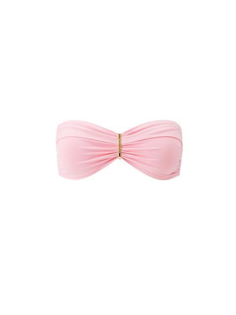 MELISSA ODABASH POSITANO ROSE BIKINI TOP