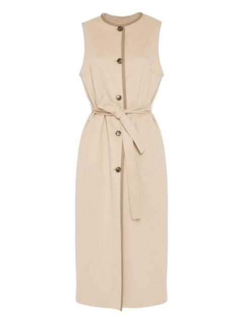 Yves Salomon double-sided belted gilet