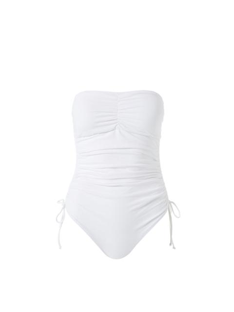 MELISSA ODABASH SYDNEY WHITE SWIMSUIT
