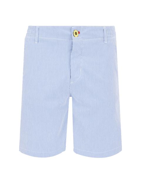 Vilebrequin Men Chino Micro Stripes Bermuda Shorts