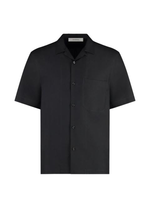 UMITBENAN Havana short-sleeve pocket-detail silk shirt