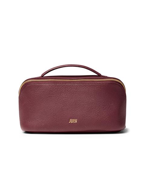 July Leather Beauty Case