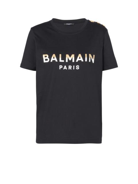 Balmain Paris T-shirt with buttons