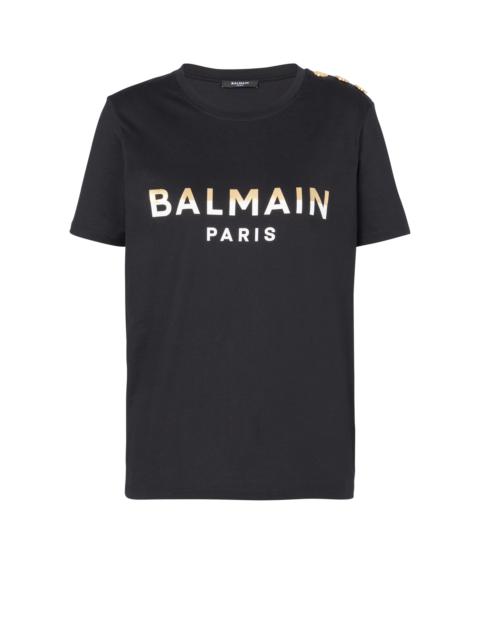 Balmain Balmain Paris T-shirt with buttons