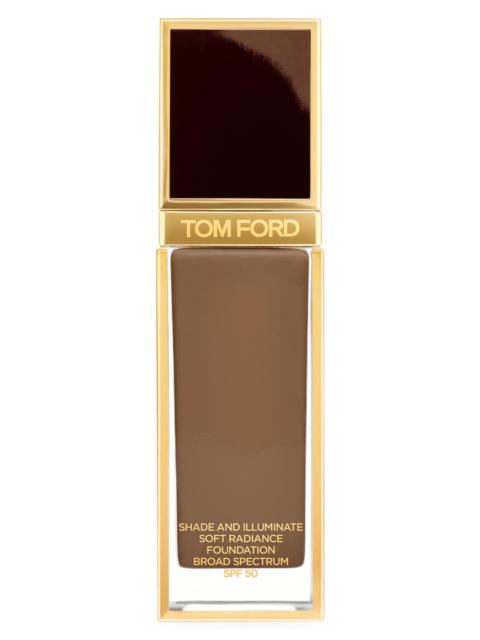 TOM FORD Women's Shade & Illuminate Soft Radiance Foundation SPF 50 - 117 Nutmeg