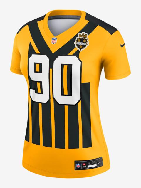 Nike T.J. Watt Pittsburgh Steelers Women's Nike Dri-FIT NFL Legend Jersey