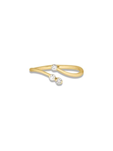 STONE AND STRAND Little Diamond Hug Ring