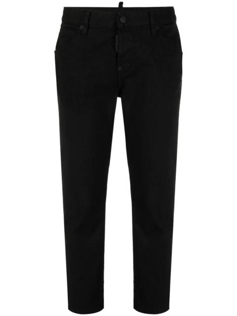 DSQUARED2 cropped low-rise jeans
