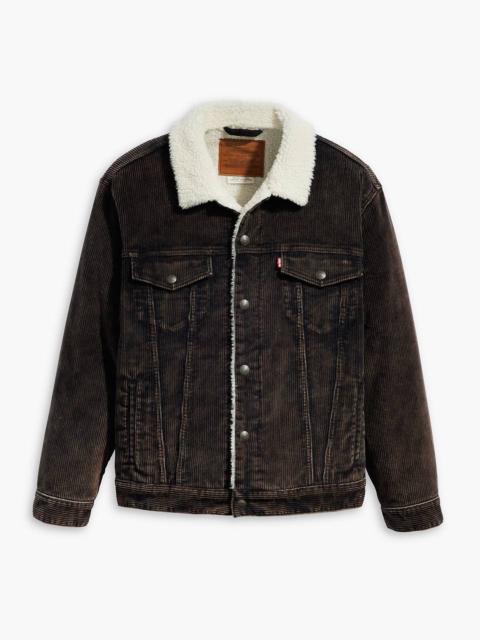 Levi's RELAXED FIT CORDUROY SHERPA TRUCKER JACKET