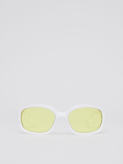 Burberry Oval Frame Sunglasses