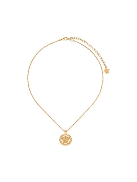 VERSACE Gold Medusa '95 Pendant Necklace