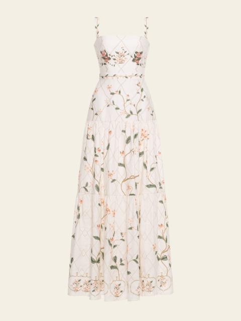 Agua by Agua Bendita Lima Navegante Maxi Dress
