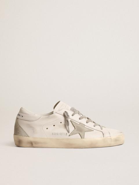 Women’s bio-based Super-Star with ice-gray suede star