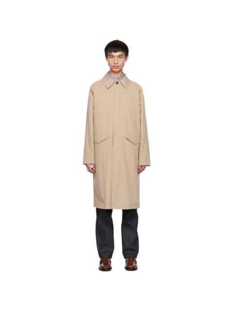 UNIFORM BRIDGE Beige Raglan Coat