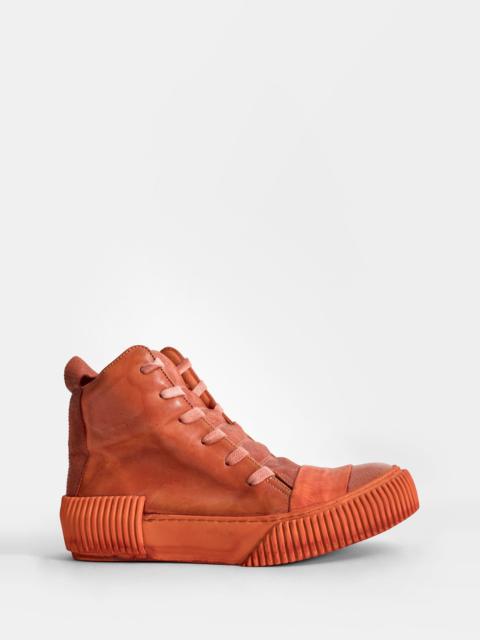 Boris Bidjan Saberi BORIS BIDJAN SABERI MAN ORANGE SNEAKERS