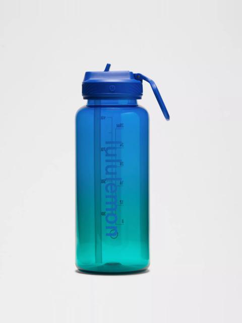 lululemon Back to Life Clear Bottle 32oz *Straw Lid