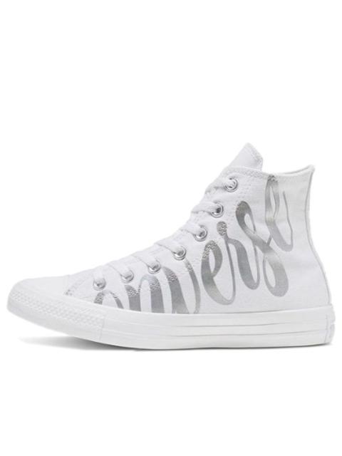 Converse (WMNS) Converse Chuck Taylor All Star Iridescent Star High Top White 566176C