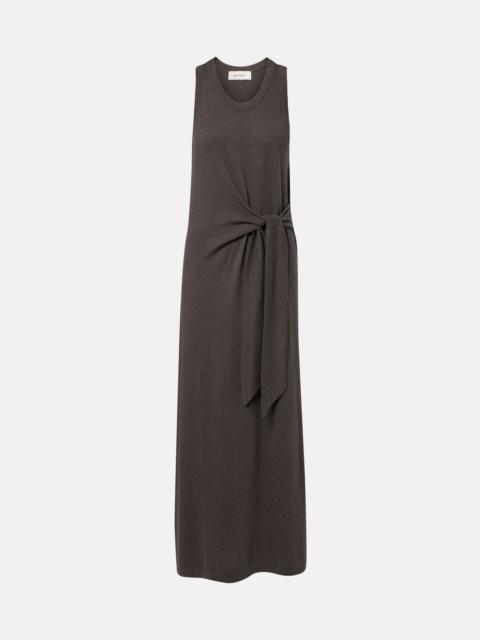 LISA YANG Angeline cotton and cashmere maxi dress