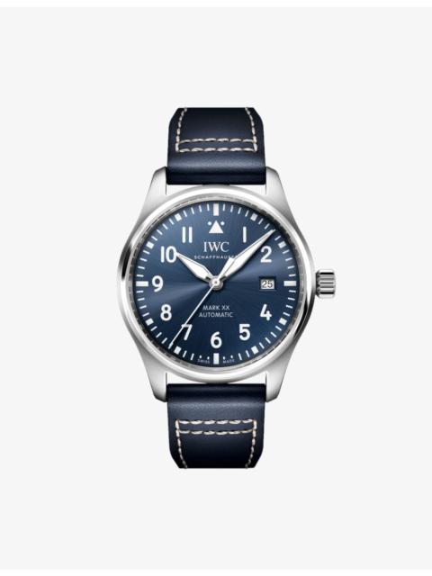IWC Schaffhausen Pilot’s 40mm Mark XX Stainless Steel Automatic Watch