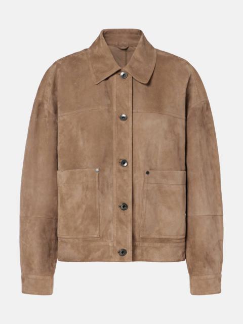 Brunello Cucinelli Suede field jacket