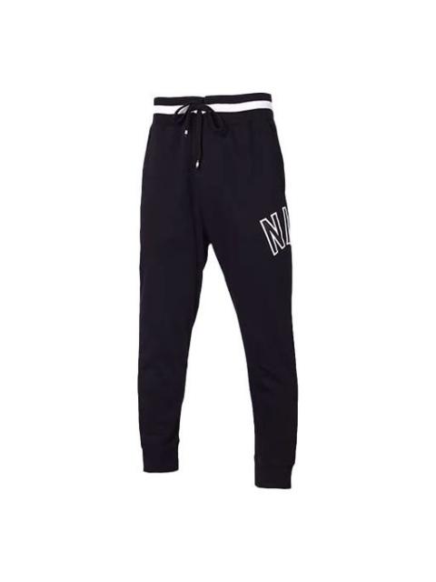 Nike Nike Casual Sports Slim Fit Fleece Long Pants Black AR1825-010