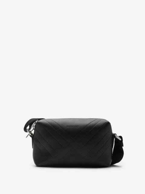 Burberry Embossed Check Crossbody Bag