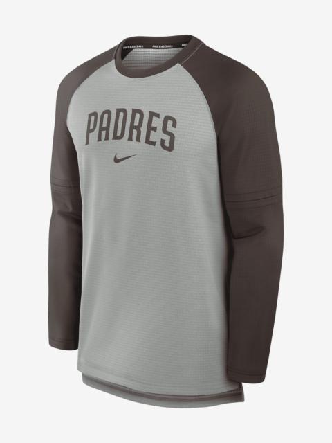 San Diego Padres Authentic Collection Game Time Nike Men's Breathe MLB Long-Sleeve T-Shirt