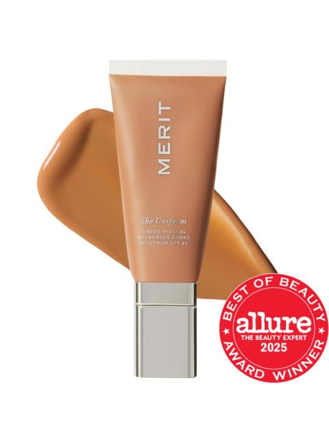 MERIT The Uniform™ Tinted Mineral Sunscreen Broad Spectrum SPF 45