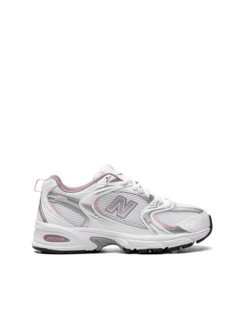 530 "White/Silver Metalic/Ice Wine/Mid Century Pin" sneakers