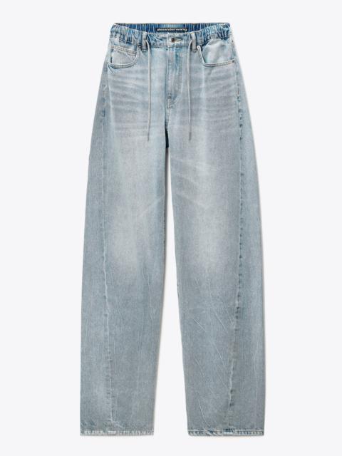 Alexander Wang CRYSTAL DRAWCORD BALLOON JOGGER