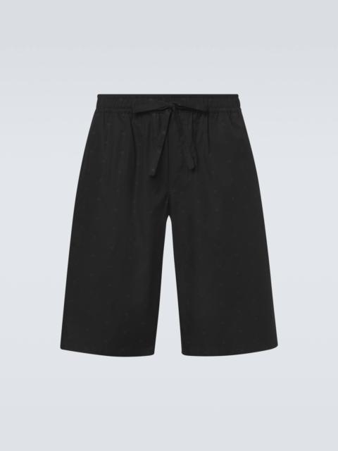 Dolce & Gabbana DG cotton Bermuda shorts