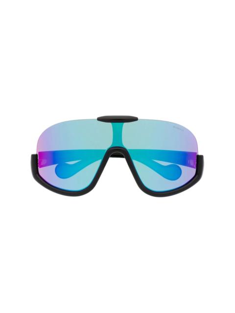 shield-frame sunglasses