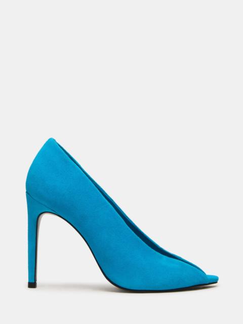 STEVE MADDEN SANTINO BLUE SUEDE