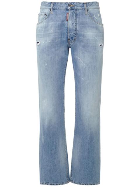 Bootcut cotton denim jeans