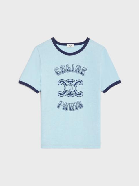 CELINE celine paris 70’s T-shirt in cotton jersey