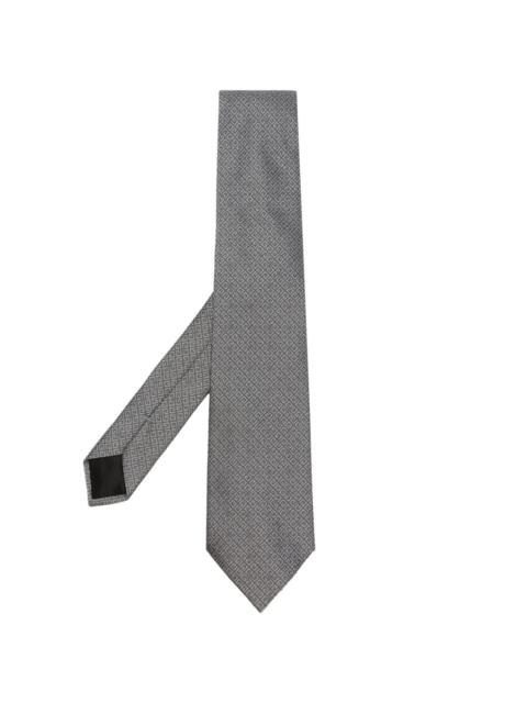 Givenchy monogram-embroidered silk tie