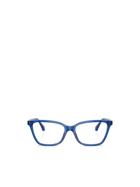 VERSACE cat-eye frame glasses