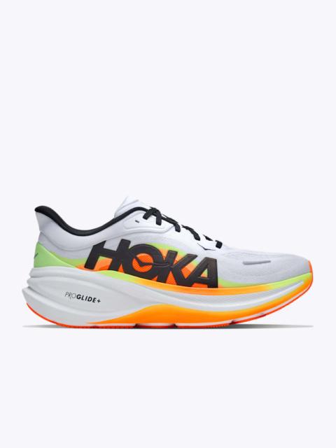 HOKA Men's Clifton PRO Road Running Shoes in Cosmic Grey/Black