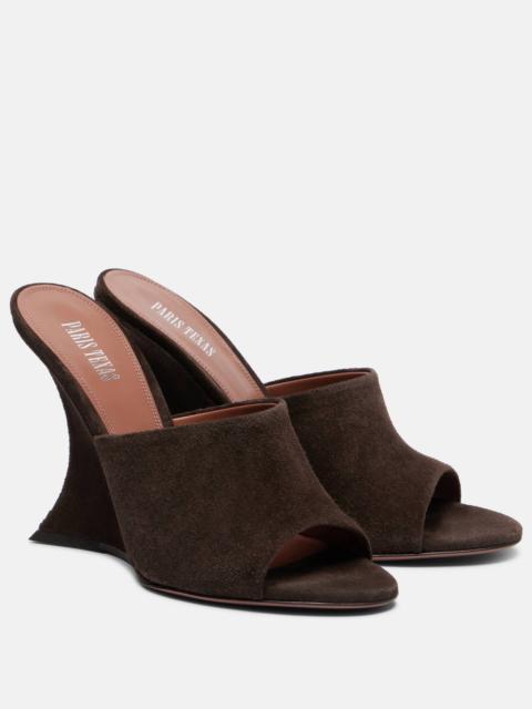 PARIS TEXAS Nina 105 suede mules