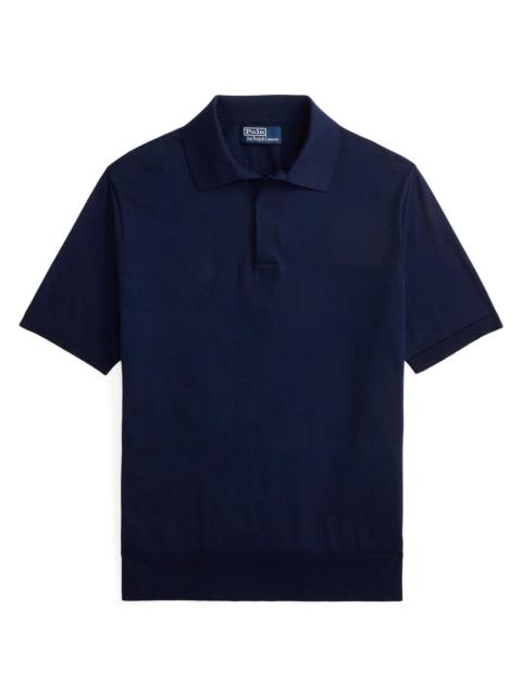 Polo Ralph Lauren Men's Cutaway Collar Cotton Polo Shirt - Bright Navy