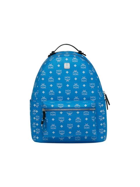 MCM MCM Stark Backpack White Visetos T Blue