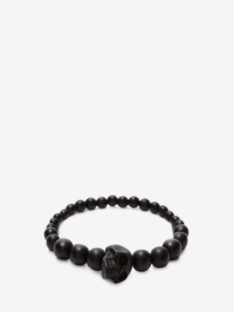Alexander McQueen Skull Multi Beaded Bracelet