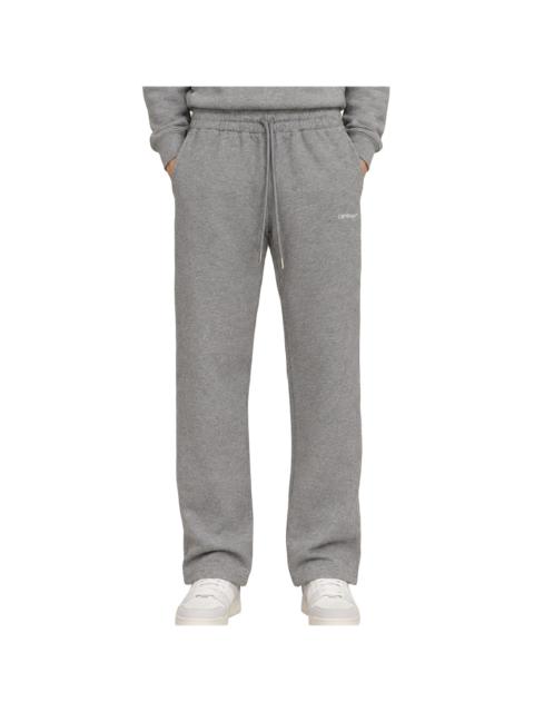 Off-White Cotton Sweatpants "Heather Grey" 44MCH054F5004030
